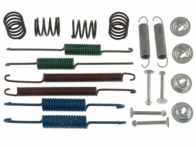 Kit de ferragens de freio a tambor traseiro para 81-88 Audi 5000 NH39S2 - Imagem 1 de 1
