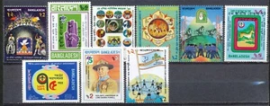 SCOUTING 1981-2000 - 9 DIFFERENT BANGLADESH ALL SCOUTING TOPICS Hk603g - Imagen 1 de 1