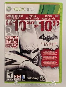 Batman: Arkham City Game of the Year Edition (Xbox 360)Complete Tested- Nice📀s! - Picture 1 of 6