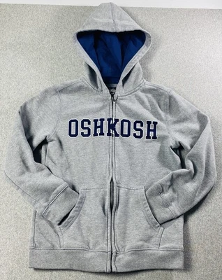 oshkosh b'gosh Boys Hoodie Full Zip Size 10/10A - Image 1 of 3