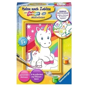 Ravensburger Malen nach Zahlen Classic Serie F Süßes Einhorn 29603 - Bild 1 von 1