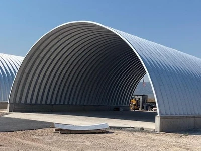 NUEVO DuroSPAN Acero 21x24x10 Arco de Metal Hombre y Ella Kit de Construcción de Cuevas Abierto Hágalo Usted Mismo Extremos Foto 1 de 4