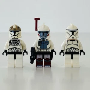 Lego Star Wars Clone Trooper Minifigure Lot of 3 The Clone Wars - Picture 1 of 7