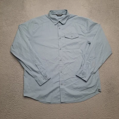 Рубашка мужская Under Armour размер XL синяя повседневная на пуговицах с длинным рукавом для рыбалки взрослых - Изображение 1 из 4