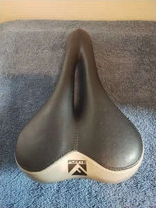 FORTE Bike Saddle Seat Women's Contour Titanium Alloy Rails CR MO 5348369 Black - Picture 1 of 16