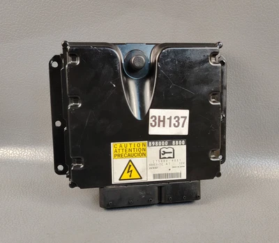 ISUZU TRUCK NPR-HD NQR 4HK1-TC AT 12V ENGINE COMPUTER MODULE ECU ECD 898000 8800 - Image 1 of 4