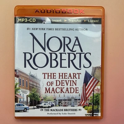Nora ROBERTS  The heart Of Devin Mackade MP3 CD Audiobook - Image 1 of 4