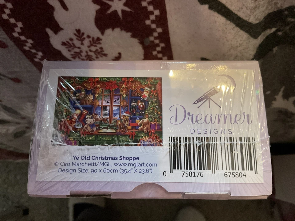 DREAMER DESIGNS DIAMOND ART CLUB YE OLDE CHRISTMAS SHOPPE DIAMOND PAINTING NEW  - Image 1 of 1