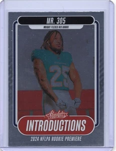 Panini Absolute 2024 - Introducción al novato #I-JWT Jaylen Wright “Mr 305” radiocontrol - Imagen 1 de 2