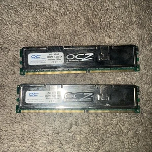 OCZ High Performance DDR400 Memory Kit PC3200 2x1024MB Platinum Edition TESTED - Picture 1 of 2