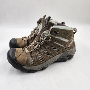 Scarpe da trekking Keen Voyageur Mid stivali outdoor marroni donna 8 vedi foto - Foto 1 di 13
