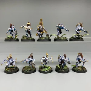 CRIPTA GHOULS GHAST COURTIER CARNE MANGIATORE CORTI WARHAMMER NON MORTO DIPINTO WARCRY - Foto 1 di 2