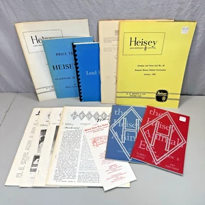Heisey Glas Vintage Bücher Kataloge Newsletter Ephemera Lot 70er Anfang 80er - Bild 1 von 13