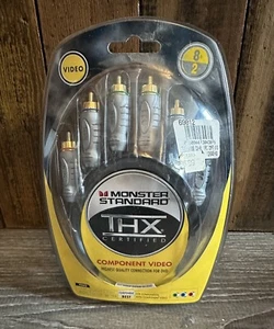 Monster Standard THX V100CV Component Video Cable - 8FT / 2M - New Sealed - Picture 1 of 7