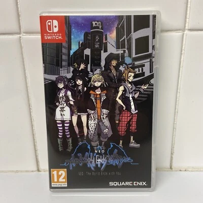 Neo : The World Ends With You Nintendo Switch Case And Art Only NO GAME + Reg - Image 1 of 4
