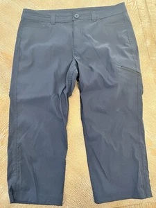 EDDIE BAUER Caprihose blau S2 10 Taille 34” Schrittlänge 20” Taschen Outdoor Nylon - Bild 1 von 6