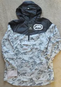Chaqueta cortavientos con capucha suéter camuflaje negro ECKO Unltd para hombre S M L XL XXL $59 - Imagen 1 de 7