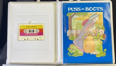 Puss n Boots Childrens Read Along Book & Cassette Troll - Image 1 of 4