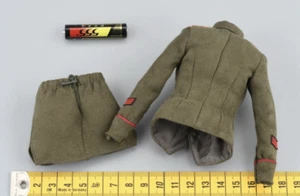 Coat & Skirt for Flagset FS73044 Red Alert Soviet Female Officer NATASHA 1/6th - Picture 1 of 3