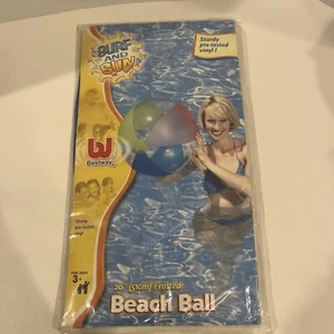 Vintage 2005 Bestway 20" Frosted Beach Ball New - Picture 1 of 8