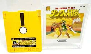 Zelda II Link no Bouken Disk System Japan Version Famicom Tested Working Rare - Picture 1 of 3