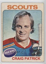 1975-76 O-Pee-Chee Craig Patrick #178 HOF