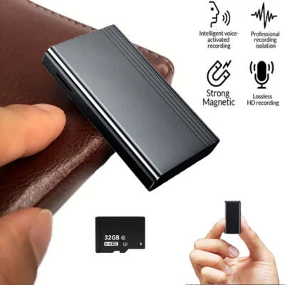 Espia Recorder Grabacion Grabadora De Voz Digital Microfono Grabador De Audio - Image 1 of 4