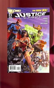 JUSTICE LEAGUE #5 EBAS VARIANT 2012 NEW 52 NM COMIC KINGS - Picture 1 of 3