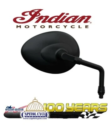 2881013-463 Indian OEM Mirrors in Black, Pair Foto 1 de 3