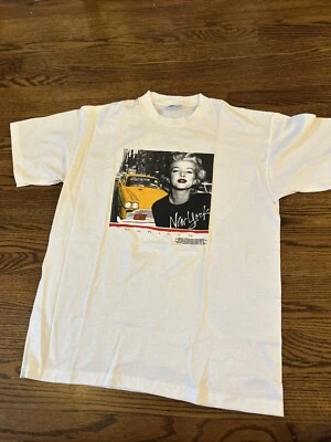 Vtg 1992 Estate Of Marilyn Monroe T-shirt 90s New York Taxi Cab Rare - Image 1 of 4