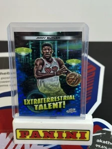 2023-24 Topps Chrome Cosmic Extraterrestrial Talent Jimmy Butler Blue /99 Heat  - Picture 1 of 2