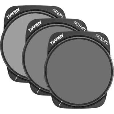 Tiffen ND/PL Filters for DJI Air 3 Drone (3-Pack) DJIAIR3NDPLKIT3 - Image 1 of 4