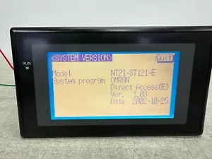 OMRON NT21-ST121B-E, Monochrome 5.2" HMI Touchscreen Interactive Display, 24Vdc - Picture 1 of 11
