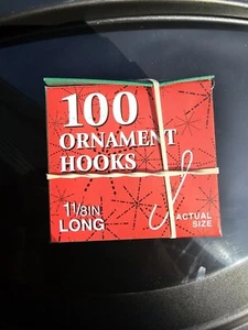 3 Schachteln mit 100 Ornamenthaken - von Kurt Adler #J7786 1 1/8" lang NEU im Karton! - Bild 1 von 2