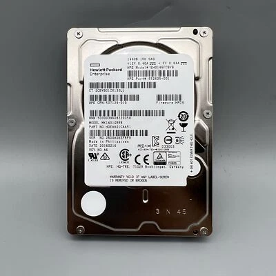 652625-001 HP G8 G9 146-GB 6G 15K 2.5inch SAS No Tray 507129-010 MK1401GRRB - Image 1 of 4