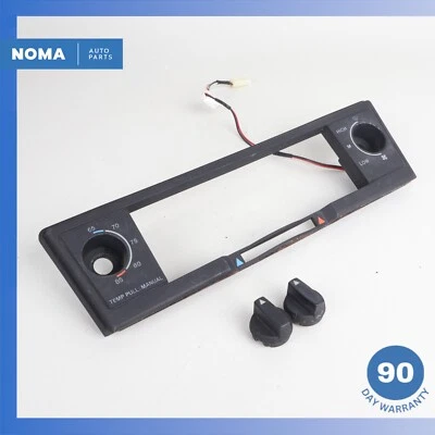 92-93 Jaguar XJS Series 3 AC A/C Air Conditioner Control Switch Panel OEM - Image 1 of 4