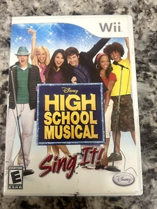 High School Musical: Sing It (Nintendo Wii, 2007) - Picture 1 of 3