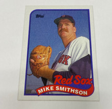 1989 Topps Mike Smithson Don Mattingly Wrong Back Error M20-14