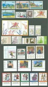 Alemania Bund D30 Usado 25v + Hoja 1994 - Pintura Artística - Disfraces - Navidad - Imagen 1 de 1