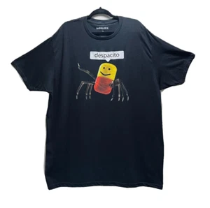 Roblox Spider Despacito Camicia Classica Uomo Nera Taglia 2XL Maniche Corte - Foto 1 di 6