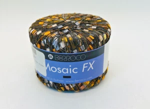 1 NEW Ball Berroco Mosaic FX Ladder Ribbon 100% Nylon Yarn Color 4602 Lot 1057 - Picture 1 of 5