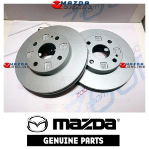 Mazda Genuine Brake Disc 2-Pieces Kit BJ0Y-33-25X fits 98-03 MAZDA323 [BJ] - Picture 1 of 5