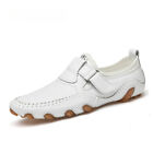 Men's Sneakers Genuine Leather Comfortable Slip-on Moccasins Soft Casual Shoes