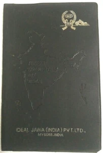 INDIA ILLUSTRATED : POCKET ROAD ATLAS OF INDIA WITH MAPS FIRST EDITION 1979 - Picture 1 of 6