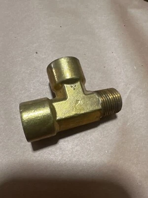 3/8” NPT Brass Street Tee – Forged - NOS – BIG Volume Discounts Listed - Image 1 of 3