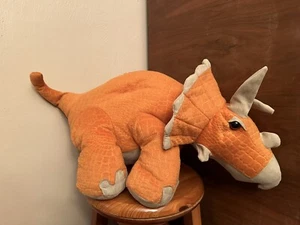 Toys R Us Triceratops Plush 25" Orange (Free Shipping) - Picture 1 of 7