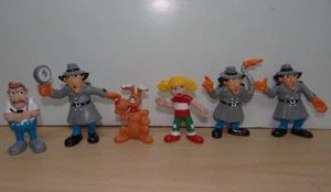 Complete Set INSPECTOR GADGET 5 PVC FIGURE Figurine YOLANDA 1990'S - Picture 1 of 11