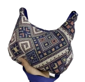 Fashionable hobo bag geometric pattern purse - Picture 1 of 4