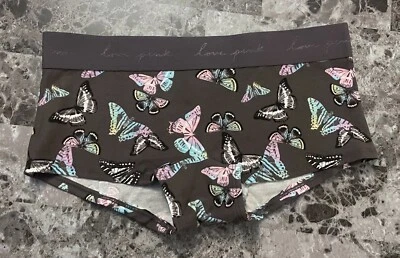 BRAGAS CORTAS PARA NIÑOS NUEVAS CON ETIQUETAS VICTORIA'S SECRET ROSA GRIS AQUA AZUL MARIPOSA BANDA GRUESA Foto 1 de 3