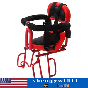 Rear Child Bike Seat Baby Kids Bicycle Chair Carrier Safety Toddler Back Seat - Picture 1 of 22